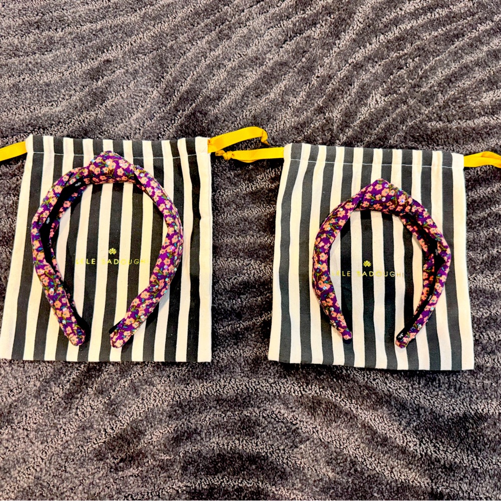 Lele Sadoughi headband for mother/daughter